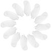 Sleeping Eye Masks Disposable Eye Covers for Protection Use 60Pcs White