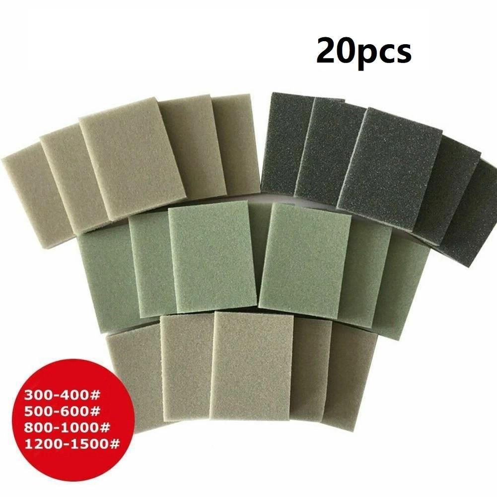 Polishing Sponge Pads Sandpaper Sponge Pads Waterproof