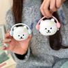 Самоироничный медведь в наушниках AirPods Pro защитный чехол 1/2 поколение Apple Bluetooth чехол для наушников AirPods3