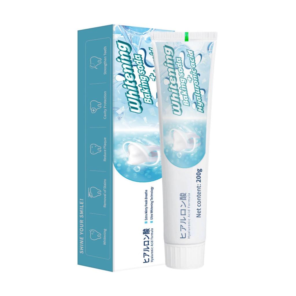 Baking Toothpaste To Remove Yellow Stains Double Mint Toothpaste Fresh Breath 200G