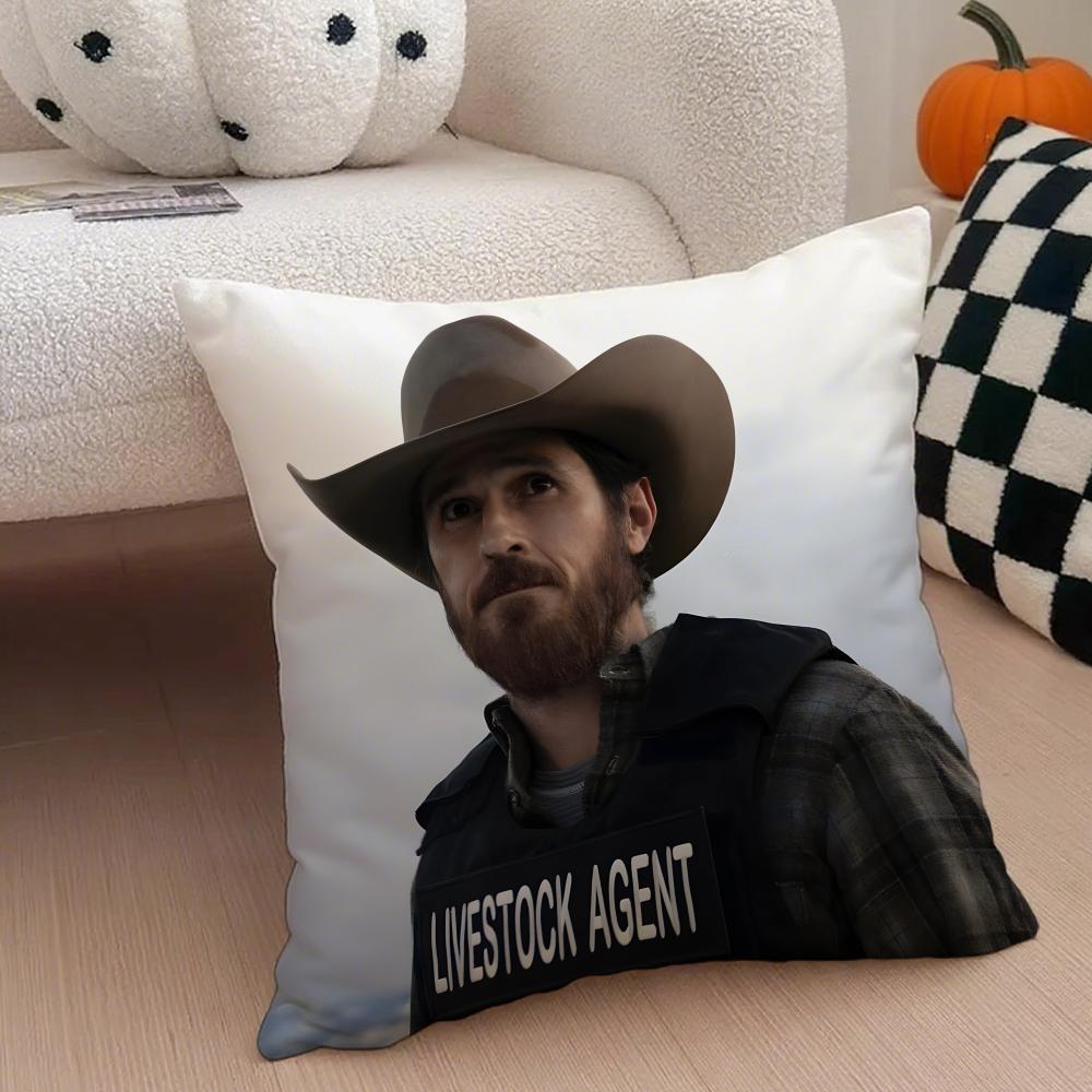 LLee Dutton Cushion Cover Linen Pillow Case Soft Breathable Protective Couch Room Decoration