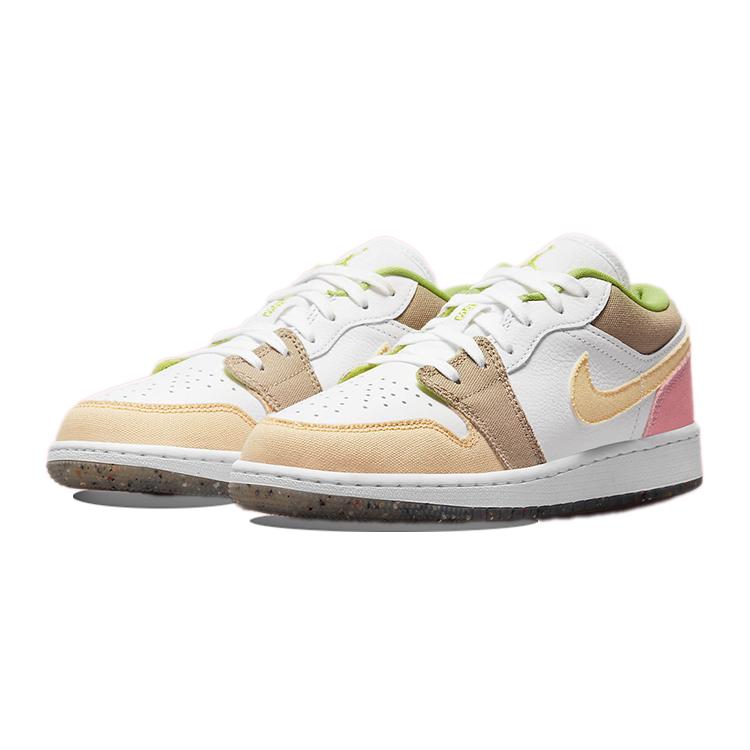 Jordan 1 Низкий Пастельный Зеленый GS DJ0341-100