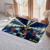 Anime U UFO Robot Goldrake Floor Mat Eco  Flannel Doormat Non Slip Odorless Indoor Floor Rug Soft Short Plush Home Mat