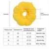 Подсолнух Воротник для питомца Регулируемый Защита от укусов Послеоперационный Защита от вылизывания Заживление ран Кошачий защитный воротник Мягкий плюшевый Чехол на голову для питомца