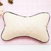 Fashion Safety Leather Bone Head Neck Rest Pillow Cushion Pad Car Seat Headrest Restraint
