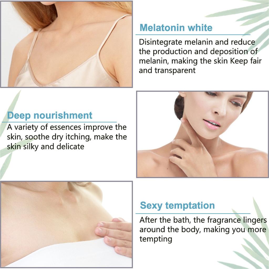 Гель для душа с вулканической грязью Быстро отбеливающий гель для душа для тела 250 мл