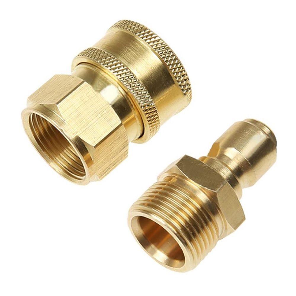 1Set 3/8 M22 Hose Coupler Quick Connect Kits Water Outlet Set Durable Pipe Joint