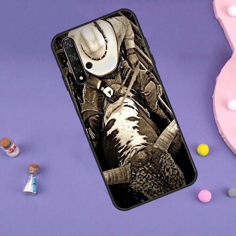 Extreme Sport Rodeo Cowboy Funda For Huawei Nova Y91 Y90 Y70 Y60 Y61 9 10 SE 11i 8i 7i 3i 5T P30 P40 Lite P60 Pro Case