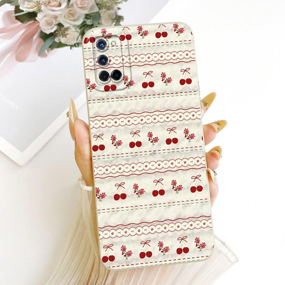 Case For OPPO A52 Cover CPH2061 CPH2069 Cute Cartoon Rabbit Cats Soft Silicone Shockproof Bumper For OPPO A72 A92 CPH2067 Shells