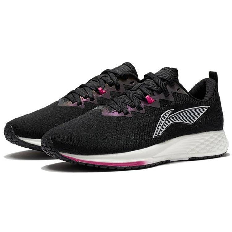 Li Ning Red Hare 4 Беговые кроссовки с амортизацией из ткани, нескользящие, износостойкие, с отскоком, низкие, женские ARMS006-2
