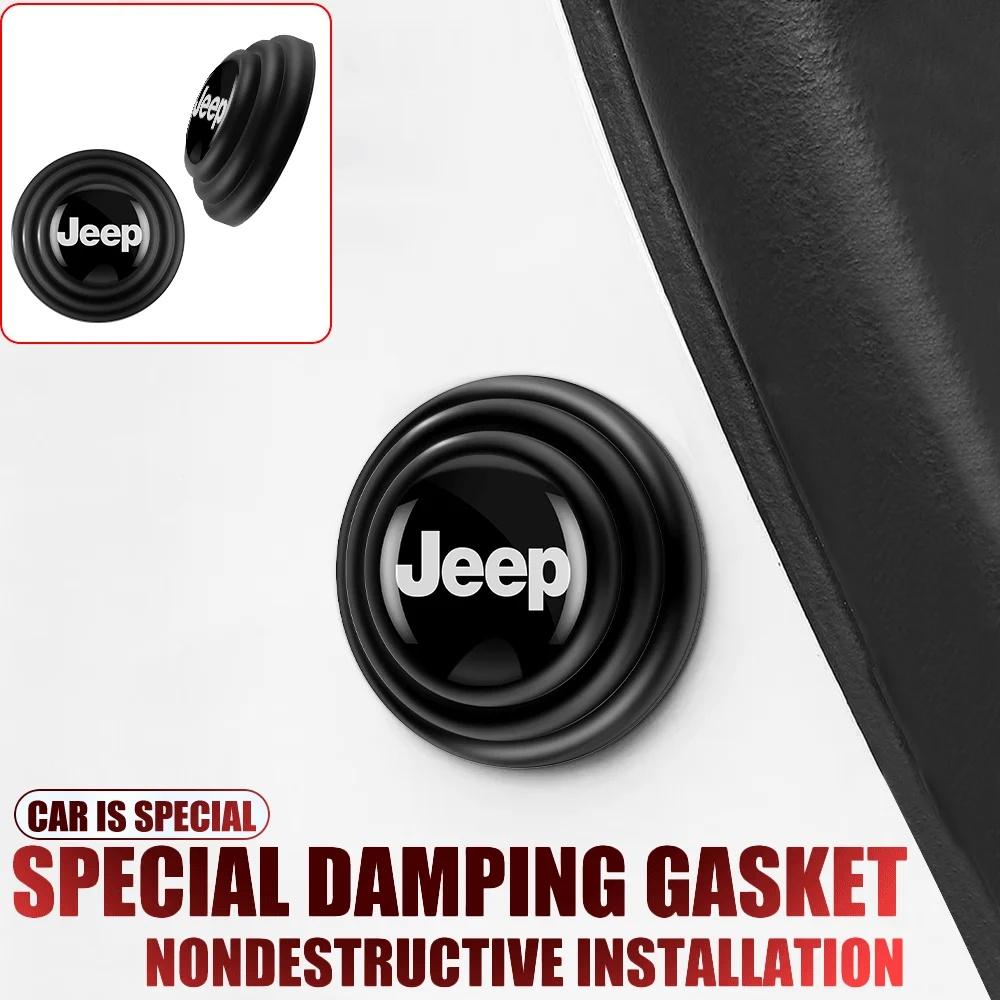 Nondestructive Installation Car Door Shock Absorber Pad for Jeep Renegade Wrangler Grand Cherokee Grand Cherokee Auto Accessory