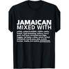 1pc Men'S Humorous Jamaican Patois Slang Graphic Tee - a Retro Loose-Fitting Short-Sleeve Shirt Featuring Jamaican Creole Phrases, Perfect for Casual