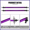 200mm Adjustable Front Bumper Lip Splitter Strut Rod Tie Support Bar Purple