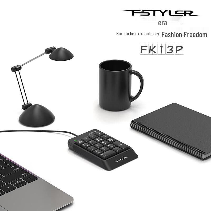 Проводная USB цифровая клавиатура A4Tech FK13P
