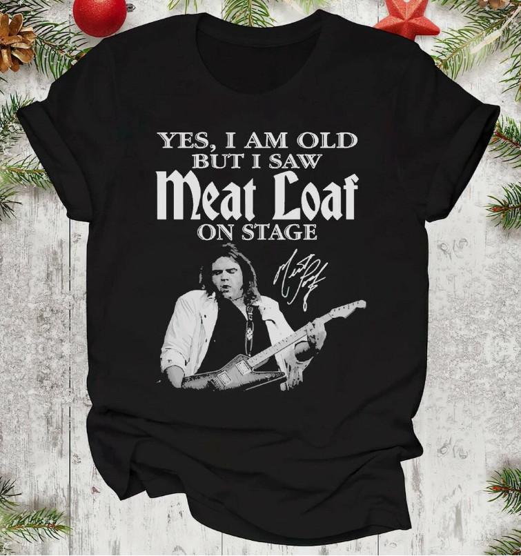 Певец Meat Loaf 1947 2022 Спасибо Воспоминания Черные Мужчины Все Размеры Футболка Унисекс Футболка
