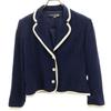 80s 90s Old Made In Japan Tailored Jacket 8 Blue Women Used