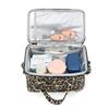 Multifunction Strollers Hangers with Secure Straps & Spacious Compartments Leopard Designs Storage Bag for Travel Parents