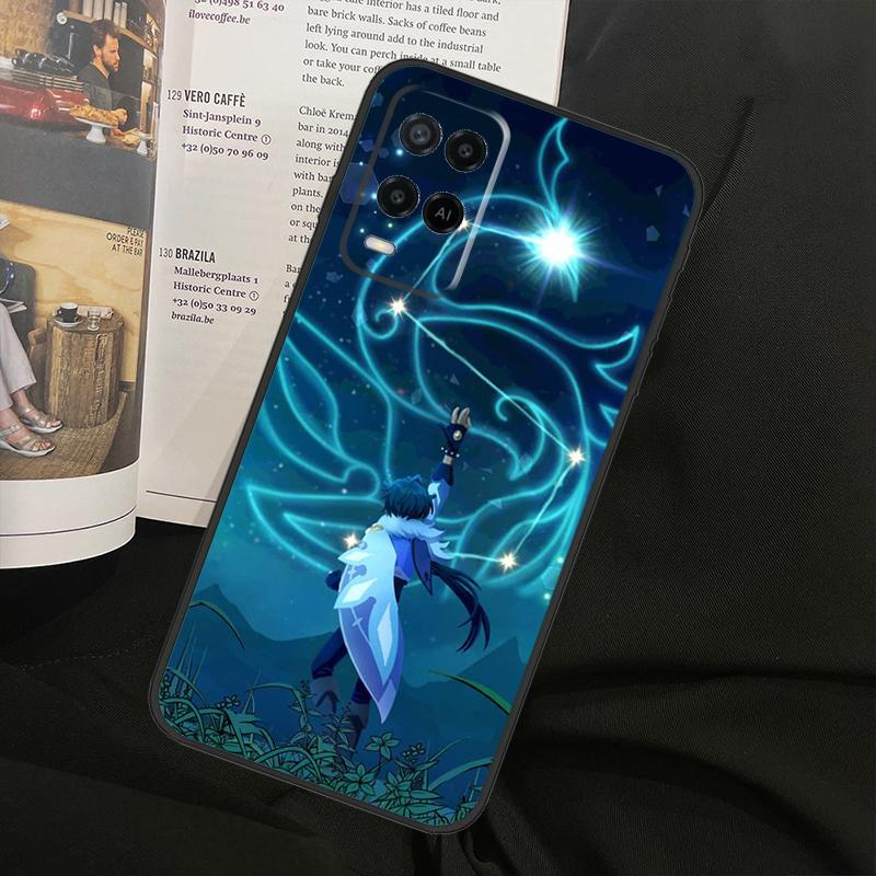 Чехол для телефона Genshin Impact Каэя для Oppo A74 A94 A54 A18 A38 A58 A78 A98 A40 A60 A80 A16 A76 A96 A15 A57S A17 A77