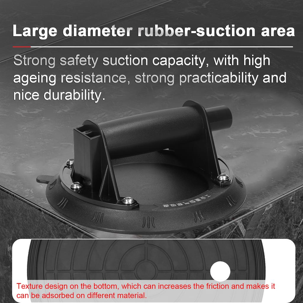 Manual Vacuum Suction Cup 100kg High Bearing Capacity Hand-pump Sucker Heavy Duty Vacuum Ceramic