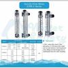 LZM-15L Acrylic panel flowmeter(flow meter) without control valve for liquid and Gas