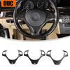 Накладка на руль автомобиля, отделка, рамка, наклейка для BMW 1 3 серии E82 E84 E87 E90 E92 E93 2004-2012, аксессуары для интерьера