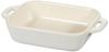 Staub 14 X 11 Ceramic Gratin Oven and Microwave Safe Japanese Dish "Rectangular Dish, Ivory, Cm" Dish, [Official Product] 40511-879