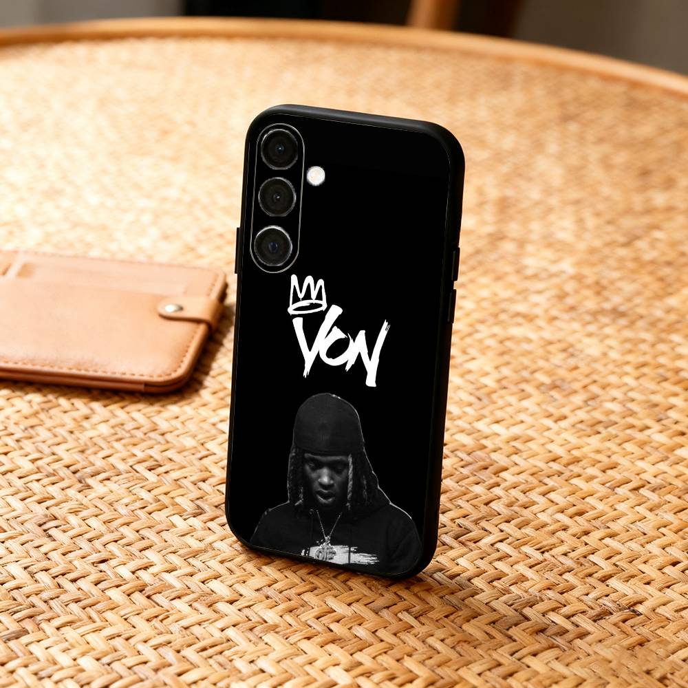 Чехол для телефона K-King Von-C-Crazy Story для Samsung A73,72,71,53,52,51,22,91,80, Мягкий черный чехол