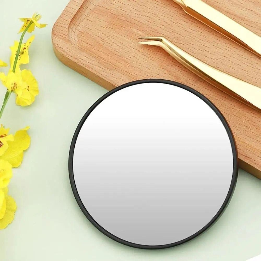 Round Blackhead Magnification Mirror 10/20/30X Magnification Vanity Mirror Girl