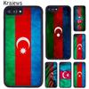 Krajews Чехол для телефона с флагом Азербайджана Для iPhone 17 Air 16 15 14 11 12 13 Pro MAX Plus защитный корпус