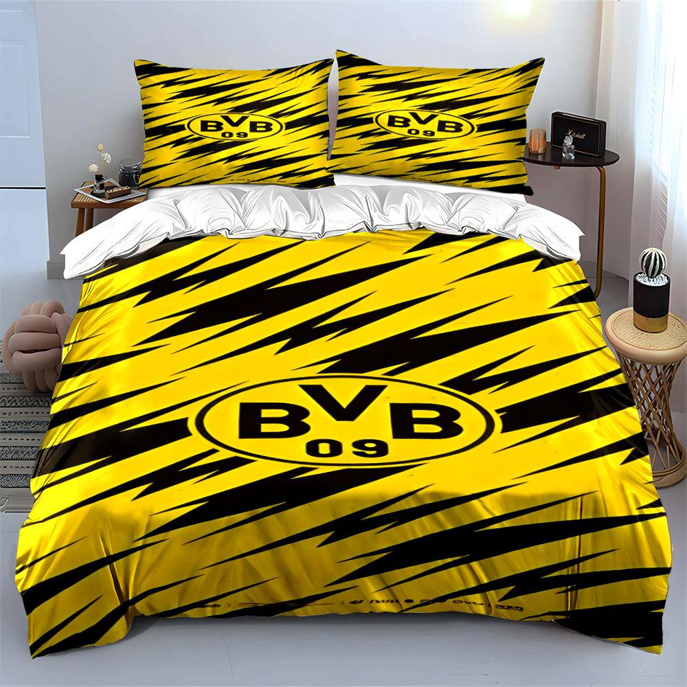 Yellow-black striped pattern, BVB. Bedding sets Duvet cover sets Duvet covers Pillowcases(1 * Duvet Cover 2 * Pillowcases without duvet insert)