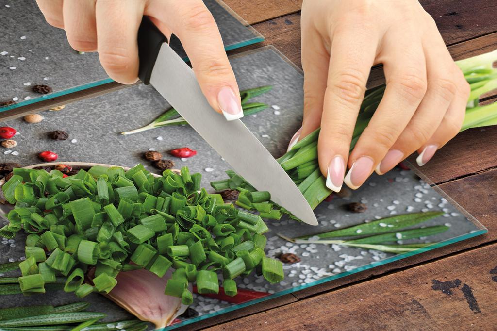 СТЕКЛЯННАЯ ЗАЩИТНАЯ ПАНЕЛЬ ДЛЯ КУХНИ 2x35x52 СПЕЦИИ