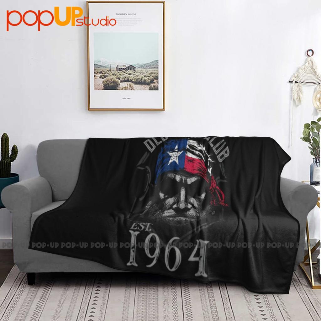 1964 Texas Old Man Club Ultra-Soft Blanket Quilt Winter Sofa Cover Bed Covers