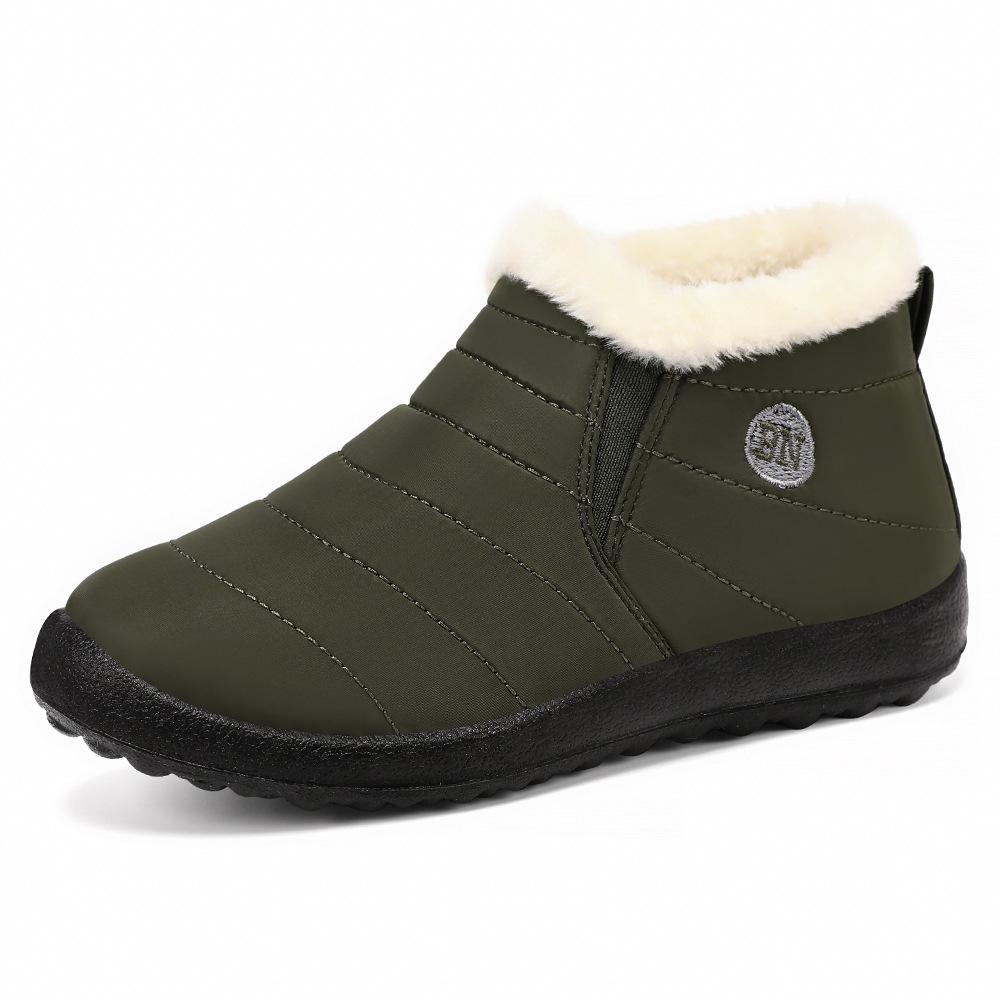 Cotton Shoes Winter Cotton Boots Large Size Thickened Short Boots Outdoor Warm Snow Boots