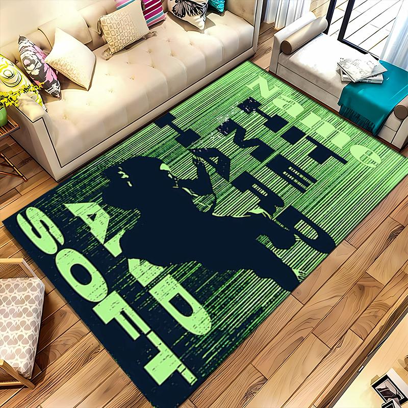 Custom personalization Billie Eilish Area Rug - Perfect For Kitchen, Bathroom,Laundry Room Decor Large Size Available,Gift All Seasons