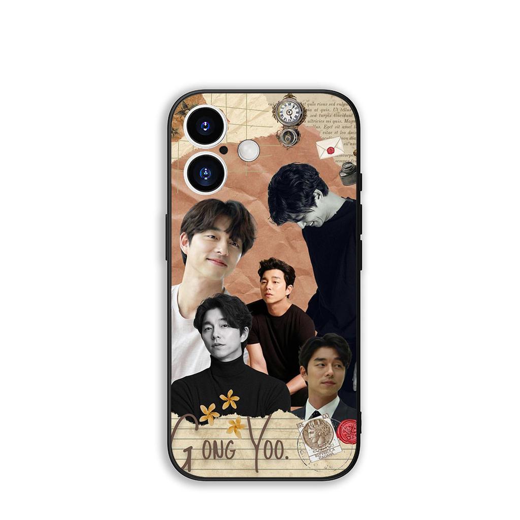 Чехол для телефона Постер Гон Ю K POP Чехол для Apple iPhone 16 15 14 Plus 13 12 Mini 17 Pro Max + ProMax 16E Air 15+ Чехол