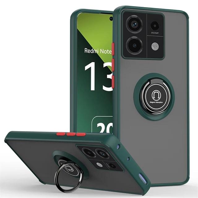 Противоударный бронированный чехол для Xiaomi Redmi Note 13 14 12 11 Pro Plus 11S 12S 10 9 Redmi 13C 12C 10C Магнитный держатель для телефона