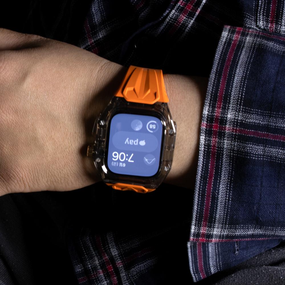 Haendihaendeu Handywatch Air Чехол-бампер Full Cover для Apple Watch 46 мм
