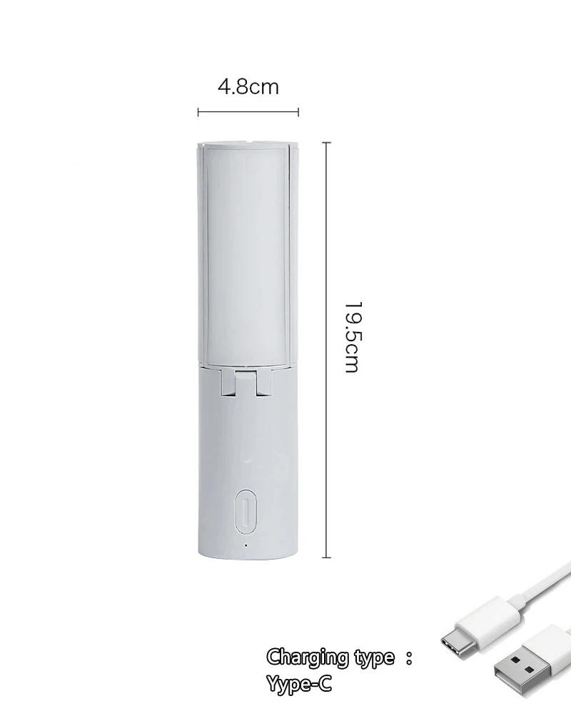 Folding Outdoor Camping Portable Rechargeable High Capacity Emergency Lamp Flashlight HangingTent Hanging Light Lantern