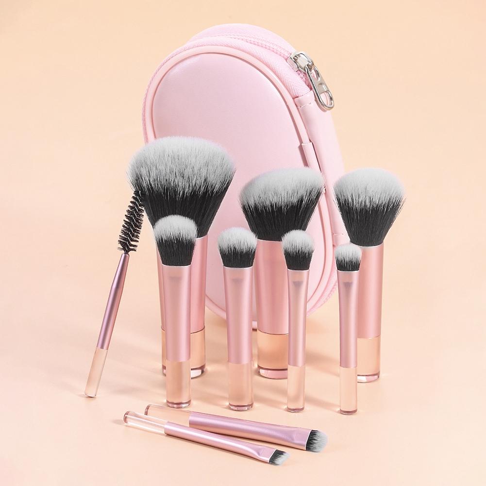 10pcs/set Makeup Brushes Soft Fluffy Eyeshadow Eyeliner Blush Brush Blending Soft Bristles Beauty Tools