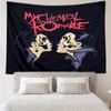 My Chemical Romance Tapestry for Bedroom Aesthetic Classroom Tapestries Wall Hanging for Living Room Dorm Office,Ideal Creative Gift