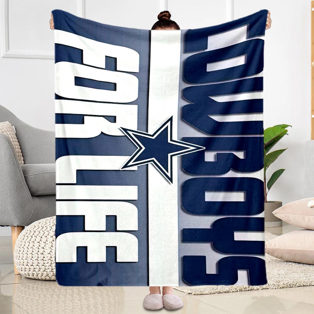 Dallas Blanket Soft Warm Cozy Suitable for Sofa Office Seaside for All Occasions Digital Print Ideal Gift For Birthday Valentine'S Day