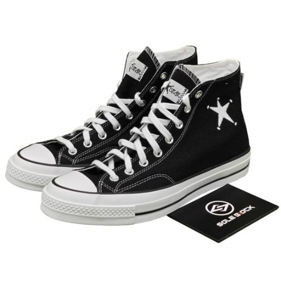 Converse Stussy x Chuck 70 High Черный A01765C