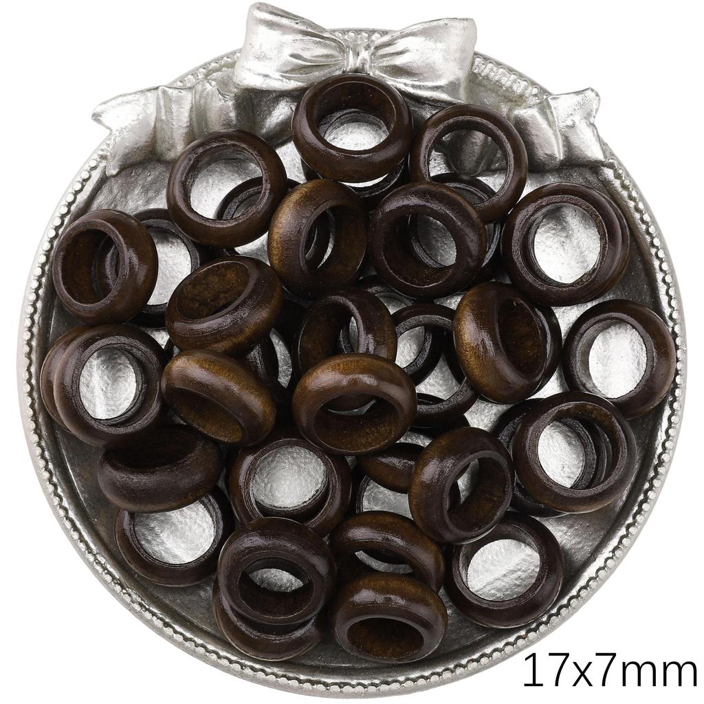 Натуральный Деревянный Тон Свободные Бусины для DIY Изготовления Ювелирных Изделий - Идеально подходят для Браслетов и Ожерелий