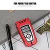Red Key Fob Shell Skin Case Protector for Ford  Ford F150 Raptor 18+/Bronco 21+