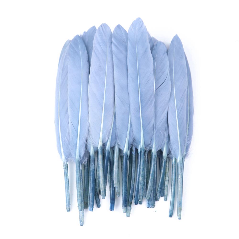 Natural Goose Feather 10-15cm Colorful Feather for Crafts DIY Jewelry Headress Carnival Dream Catcher Plumes Decor