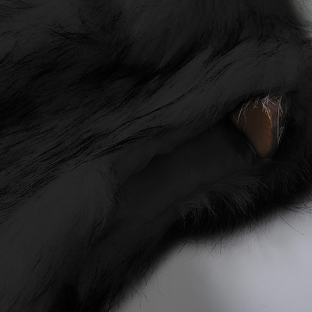 Женский жилет Искусственный жилет Воротник-стойка Искусственная куртка Жилет Куртка