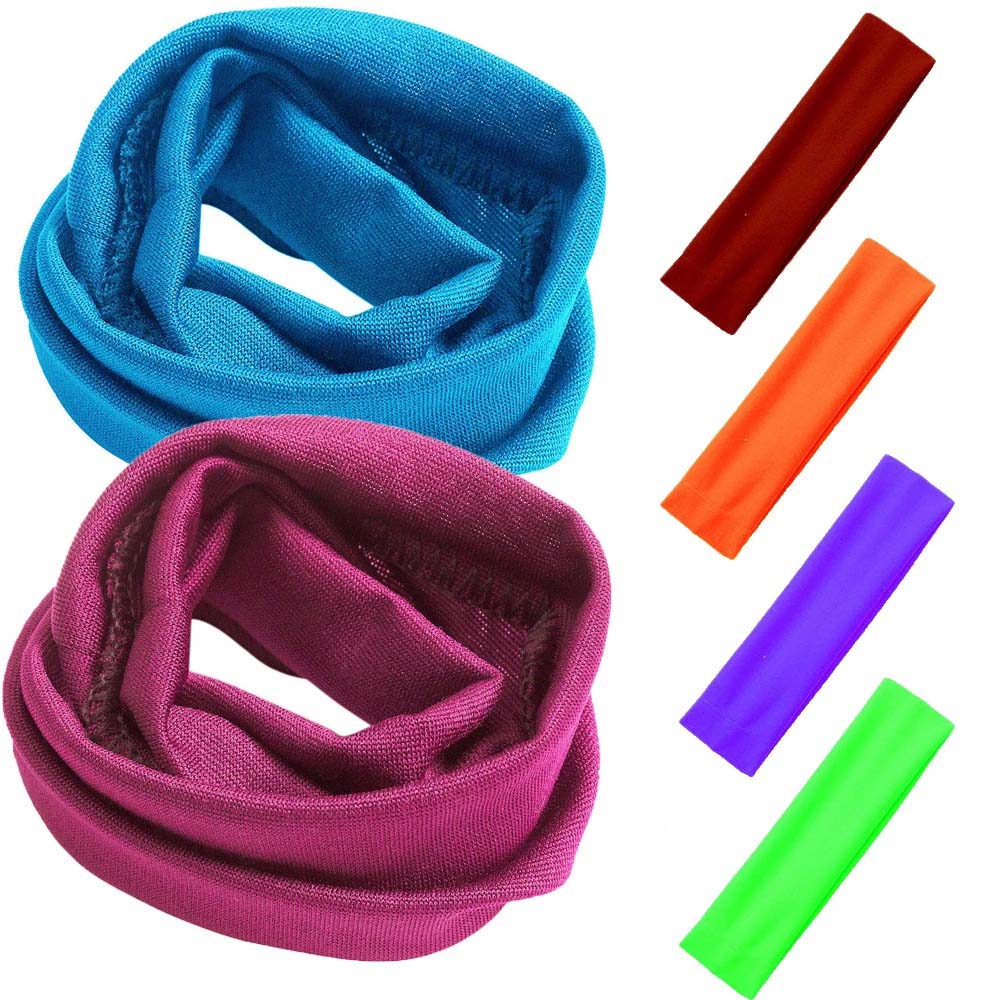 Outdoor Headscarf Hair Accessories Running Turban Elastic Hair Bands Yoga Headband Sweatband