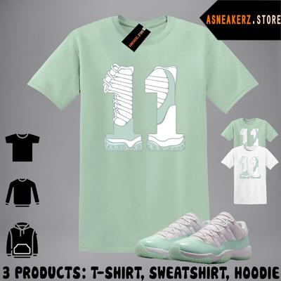 Рубашка в тон AJ 11 Low Igloo 2025 Совпадающая с кроссовками Номер 11s Футболка для кроссовок Унисекс Футболка