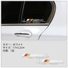 STI Car Fashion Car Waterproof Side Mirror Decorative Universal Exterior Decoration for Sports Stickers 2 Stickers Stickers, Fade-Resistant Stickers,