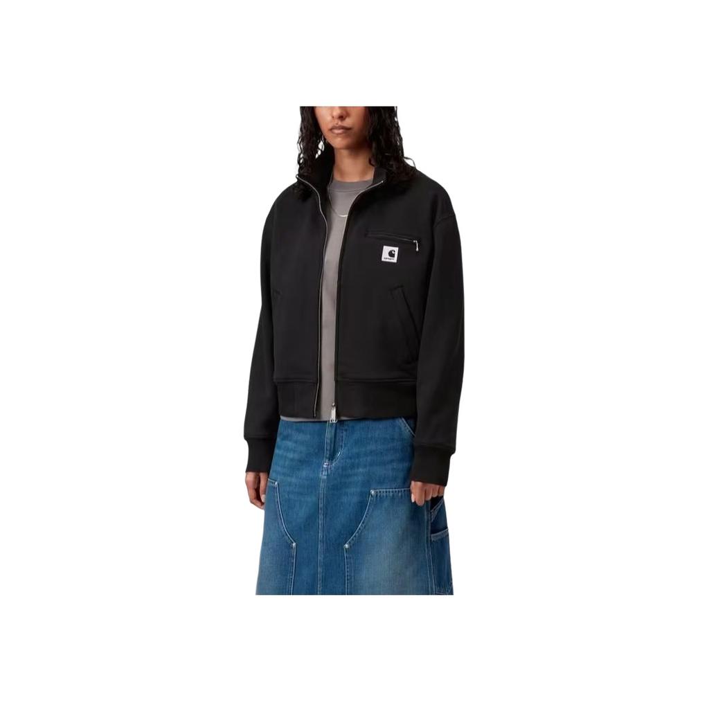 Carhartt WIP Fw25 W Свитшот Детройт Классический Спортивный Детройт С длинным рукавом На молнии Повседневная куртка Женские куртки I035703-89-06